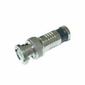 Dynamicfunction RG6 Compresssion BNC Connector with Pin in a Bag - 50 Pieces-Bag DY2991720